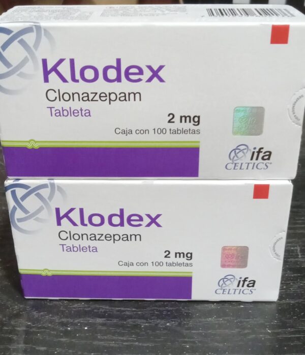 Klodex 2 mg ( Ifa Clonazepam tablets )